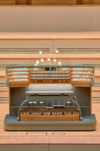 Spieltisch Orgel Tonhalle; © 2021 - Michael Reinhard